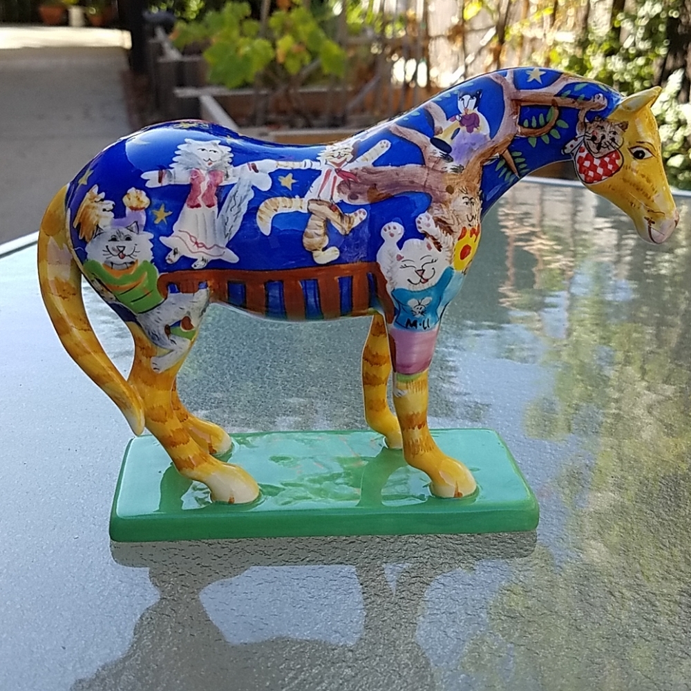 The trail of painted ponies.. kitty cat's ball.